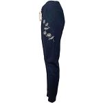 NexGen Outfits Premium Slim Fit Jogginghose für Damen Hochwertige Baumwolle, Stretchmaterial, Stickerei, mit Seiten Tasche, XS S M L XL 2XL