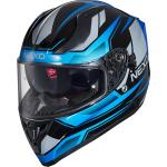Nexo Integralhelm Sport II Motorradhelm blau Größe XS