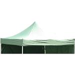 Cremefarbene Nexos Trading Pavillondächer aus PVC wasserdicht 4x6 