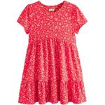 Rote Blumenmuster Kurzärmelige Next Jerseykleider für Kinder aus Jersey für Mädchen Größe 158 