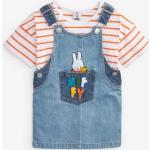 Blaue Next Miffy Kinderträgerkleider aus Denim für Babys 