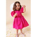 Pinke Next Kinderfestkleider aus Taft für Babys Größe 122 