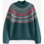 Reduzierte Grüne Next Norweger Pullover für Kinder aus Polyamid für Mädchen Größe 158 für den für den Herbst 