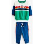 Next Sweatanzug »Blockfarben-Jogginghose und Sweatshirt im Set« (2-tlg), blau