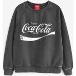 Anthrazitfarbene Next Coca Cola Damensweatshirts Größe XS für den für den Herbst 