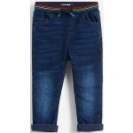 Next Thermojeans »Jeans mit geripptem Bund und Jerseyfutter« (1-tlg), blau, Denim Dark Blue