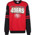 Schwarze Mitchell & Ness NFL Rundhals-Ausschnitt Herrensweatshirts aus Jersey Größe L 