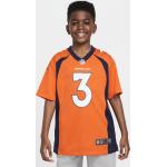 NFL Denver Broncos (Russell Wilson) American-Football-Spieltrikot für ältere Kinder - Orange