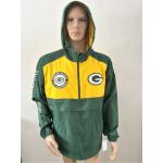 ⭐NFL Green Bay Packers Herren Windbreaker Grün Gr. L Neu LA10Z669