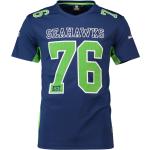 NFL Seattle Seahawks 76 Trikot Jersey Shirt Moro Polymesh Football blau