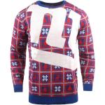Reduzierte Foco NFL Sweatshirts mit New York Motiv aus Acryl Größe XXL Weihnachten 