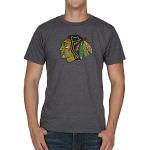 NHL Eishockey T-Shirt Chicago Blackhawks Big-Time-Play-Pigment-Dyed Majestic in SMALL (S)
