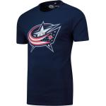 NHL T-Shirt Columbus Blue Jackets Primary Graphic Logo Eishockey T Tee navy