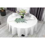Tischdecken cm 120 Weiße mit Durchmesser günstig online Runde kaufen
