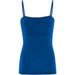 Blaue nice to meet me Nachhaltige Bustier-Tops aus Baumwolle für Damen Größe XS 