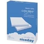 Niceday Copy DIN A4 Druckerpapier Weiß 75 g/m² Matt 500 Blatt
