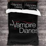 Allergiker Vampire Diaries Bettwäsche Sets & Bettwäsche Garnituren mit Halloween-Motiv maschinenwaschbar 240x220 3-teilig 