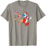 Ren and Stimpy Booty Bump Jump Smiles T-Shirt