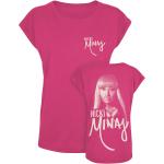 Nicki Minaj T-Shirt - Pink Halftone - S bis XXL - für Damen - Größe M - pink - Lizenziertes Merchandise