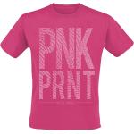 Nicki Minaj T-Shirt - Pnk Prnt - S bis XXL - für Männer - Größe L - pink - Lizenziertes Merchandise
