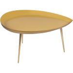 Reduzierte Gelbe Moderne Miliboo Design Tische aus Stahl 