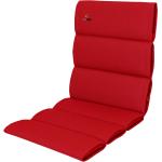 Rote Sesselauflagen Niedriglehner aus Polyester 