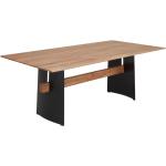 Schwarze Design Tische aus Massivholz Breite 100-150cm, Höhe 200-250cm, Tiefe 50-100cm 