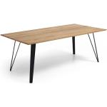 Braune Niehoff Design Tische aus Massivholz Breite 150-200cm, Höhe 150-200cm, Tiefe 50-100cm 