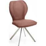 Braune Moderne Niehoff Colorado Designer Stühle aus Edelstahl 