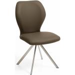 Olivgrüne Moderne Niehoff Colorado Designer Stühle aus Edelstahl 