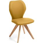 Senfgelbe Moderne Niehoff Colorado Designer Stühle aus Eiche 