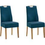 Blaue Niehoff Esszimmerstühle & Küchenstühle aus Holz Breite 0-50cm, Höhe 50-100cm, Tiefe 50-100cm 2-teilig 