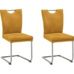 Esszimmerstuhl NIEHOFF SITZMÖBEL "Top Chairs" Stühle gelb Esszimmerstühle Griff im Rücken, 2er-Set, in 6 Farben