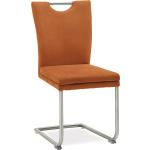 Orange Niehoff Freischwinger Stühle aus Polyester 