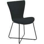 Reduzierte Anthrazitfarbene Niehoff Designer Stühle aus Textil Breite 50-100cm, Höhe 50-100cm, Tiefe 50-100cm 
