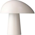 Silberne Ovale Designer Tischlampen aus Massivholz 