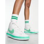 Reduzierte Weiße Nike Low Sneaker mit Schnürsenkel aus Leder für Damen Größe 40,5 