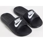 Schwarze Nike Zehenstegsandalen mit Riemchen aus Stoff für Damen Größe 39 