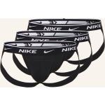 Schwarze Nike Herrenslips & Herrenpanties aus Jersey enganliegend Übergrößen 3-teilig 