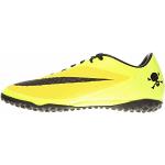 Gelbe Nike Hypervenom Phelon TF Fußballschuhe für Herren Größe 46 