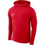 Rote Nike Academy Herrenhoodies & Herrenkapuzenpullover aus Polyester mit Kapuze Größe XL 