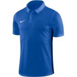 Blaue Nike Academy Herrenpoloshirts & Herrenpolohemden mit Galonstreifen aus Mesh Größe M 