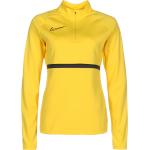 Gelbe Nike Academy Damensweatshirts Größe XL 