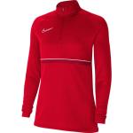 Rote Nike Academy Damensweatshirts Größe S 