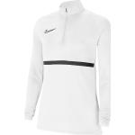 Weiße Nike Academy Damensweatshirts 