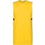 Reduzierte Gelbe Sportliche Nike Performance Tank-Tops aus Mesh für Herren Größe M 