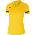 Gelbe Nike Academy Damenpoloshirts & Damenpolohemden Größe L 