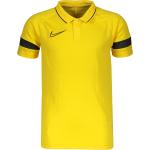 Gelbe Nike Academy Kinderpoloshirts & Kinderpolohemden Größe 122 