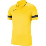 Gelbe Nike Academy Herrenpoloshirts & Herrenpolohemden Größe S 