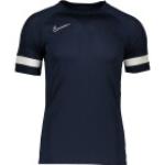 Blaue Kurzärmelige Nike Academy Kinder T-Shirts aus Polyester Größe 170 für den für den Sommer 